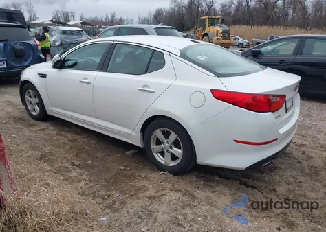 2015 Kia Optima Lx из США, поврежденный, VIN KNAGM4A71F5552363